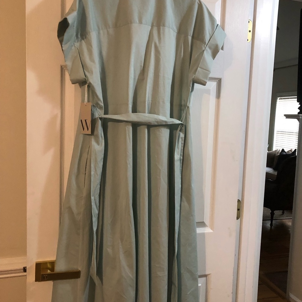 Worthington Sky Blue Collared Shirt - Picture 6 of 7